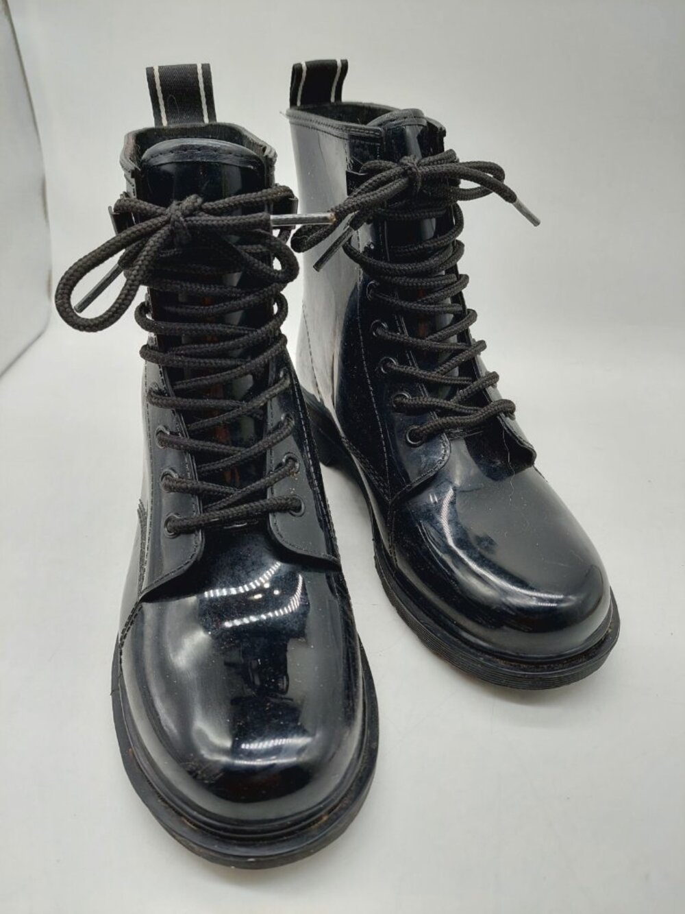 Michael Kors Boot Tavie Rain Bootie Size 7 Black Waterproof Combat